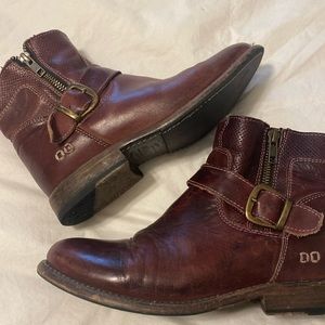 Bed Stu booties -Burgandy